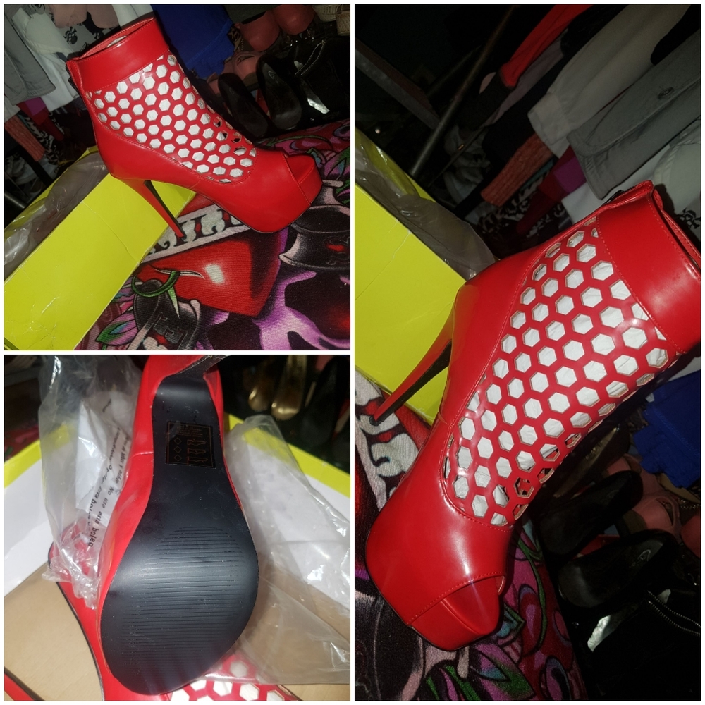 Red stiletto